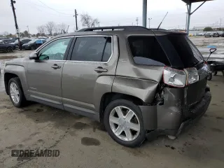 2010 GMC Terrain SLT-1 with VIN 2CTALFEW9A6285547, listed as a Copart auction lot 49255605 with 170,963 mi miles and Salvage Title. Bid and sale history available at carsss.com. Image 2.