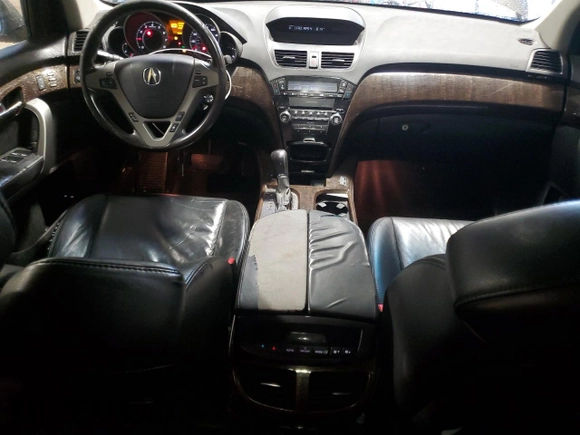 2010 Acura MDX with VIN 2HNYD2H28AH525520, listed as a Copart auction lot 50780235 with 250,830 mi miles and Salvage Title. Bid and sale history available at carsss.com. Image 8.