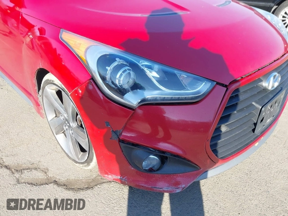 2013 Hyundai Veloster Turbo with VIN KMHTC6AE3DU135145, listed as a IAAI auction lot 41767388 with 162,234 mi miles and . Bid and sale history available at DreamBid. Image 6.