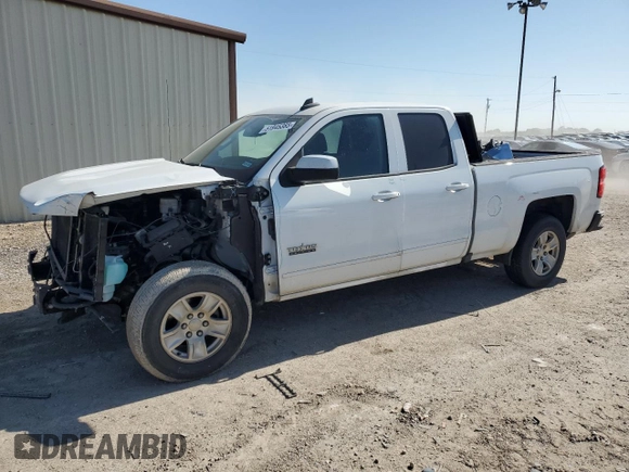 2018 Chevrolet Silverado 1500 LT with VIN 1GCRCREC2JZ217553, listed as a Copart auction lot 51945385 with 117,514 mi miles and Salvage Title. Bid and sale history available at DreamBid. Image 1.