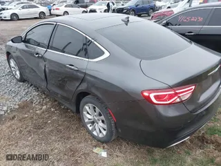 2015 Chrysler 200 C with VIN 1C3CCCCG1FN689898, listed as a IAAI auction lot 41738826 with 189,092 mi miles. Bid and sale history available at carsss.com. Image 3.