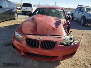 2017 BMW 2 Series 230i with VIN WBA2F9C31HV635922, listed as a Copart auction lot 46371695 with 45,947 mi miles and Salvage Title. Bid and sale history available at carsss.com. Image 5.