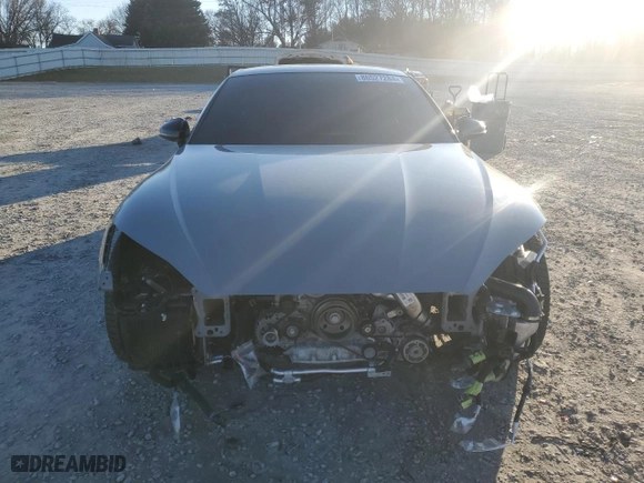 2021 Audi RS 5 Coupe with VIN WUANWAF5XMA903675, listed as a Copart auction lot 86527284 with 27445 miles and Salvage Title. Bid and sale history available at carsss.com. Image 5.