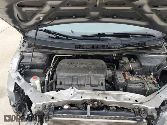 2016 Honda Odyssey EX-L with VIN 5FNRL5H66GB136181, listed as a Copart auction lot 81350074 with 103,175 mi miles and Salvage Title. Bid and sale history available at DreamBid. Image 12.