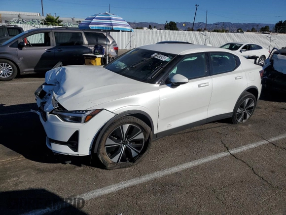 2023 Polestar 2 with VIN YSMED3KA3PL137660, listed as a Copart auction lot 80391494 with 0 mi miles and Salvage Title. Bid and sale history available at carsss.com. Image 1.