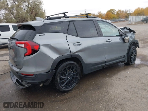 2023 GMC Terrain SLE z VIN 3GKALTEG8PL208986, wystawiony jako IAAI lot #40679682 z przebiegiem 11 023 mil mil oraz . Historia ofert i sprzedaży dostępna na DreamBid. Obrazek 4.