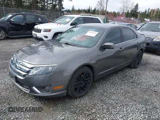 2012 Ford Fusion SEL with VIN 3FAHP0JA9CR302497, listed as a IAAI auction lot 41831862 with 151,141 mi miles. Bid and sale history available at carsss.com. Image 2.