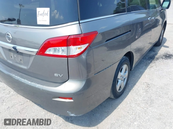 2017 Nissan Quest SV z VIN JN8AE2KP8H9166399, wystawiony jako IAAI lot #42311238 z przebiegiem 168 475 mil mil oraz . Historia ofert i sprzedaży dostępna na DreamBid. Obrazek 6.