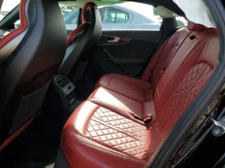 2018 Audi S4 Premium Plus with VIN WAUB4AF46JA198198, listed as a Copart auction lot 65076332 with 63,407 mi miles. Bid and sale history available at carsss.com. Image 6.