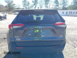 2024 Toyota RAV4 Hybrid XLE Premium with VIN 4T3B6RFV9RU161308, listed as a IAAI auction lot 41587148 with 8,952 mi miles. Bid and sale history available at carsss.com. Image 16.