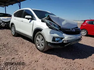 2015 Honda CR-V EX-L with VIN 5J6RM4H72FL051375, listed as a Copart auction lot 50265015 with 104,791 mi miles and Salvage Title. Bid and sale history available at DreamBid. Image 12.