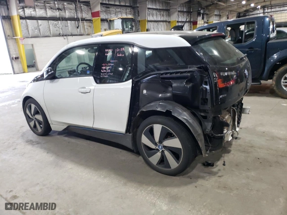 2017 BMW i3 with VIN WBY1Z8C37HV891867, listed as a Copart auction lot 48141123 with 0 mi miles. Bid and sale history available at carsss.com. Image 2.