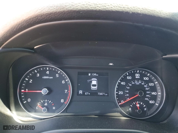 2020 Kia Forte LXS with VIN 3KPF24AD6LE222163, listed as a Copart auction lot 49512395 with 73,471 mi miles and Salvage Title. Bid and sale history available at carsss.com. Image 9.