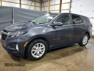 2023 Chevrolet Equinox LT with VIN 3GNAXKEG6PS114869, listed as a Copart auction lot 54579045 with 37,084 mi miles and Clean Title. Bid and sale history available at carsss.com. Image 1.