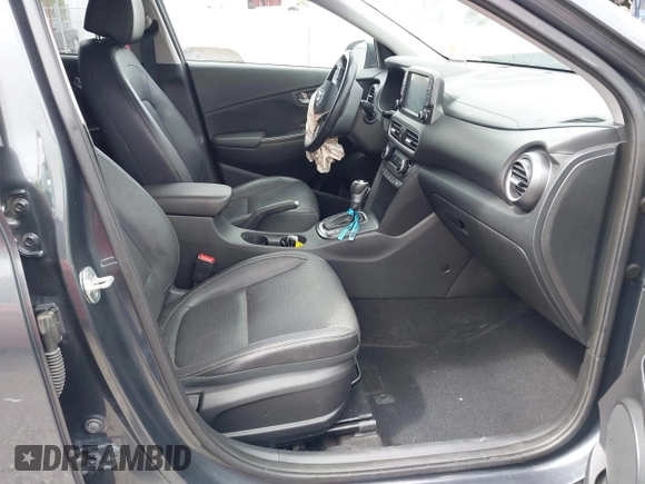 2020 Hyundai Kona Ultimate with VIN KM8K53A55LU549563, listed as a IAAI auction lot 41714066 with 101,444 mi miles. Bid and sale history available at carsss.com. Image 5.