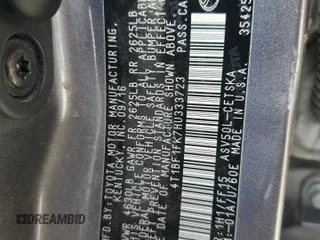 2017 Toyota Camry XLE with VIN 4T1BF1FK7HU333723, listed as a Copart auction lot 44338705 with Not Provided miles and Salvage Title. Bid and sale history available at carsss.com. Image 14.