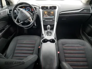 2015 Ford Fusion SE with VIN 1FA6P0HD1F5105404, listed as a Copart auction lot 83028484 with 92,525 mi miles and Salvage Title. Bid and sale history available at DreamBid. Image 8.