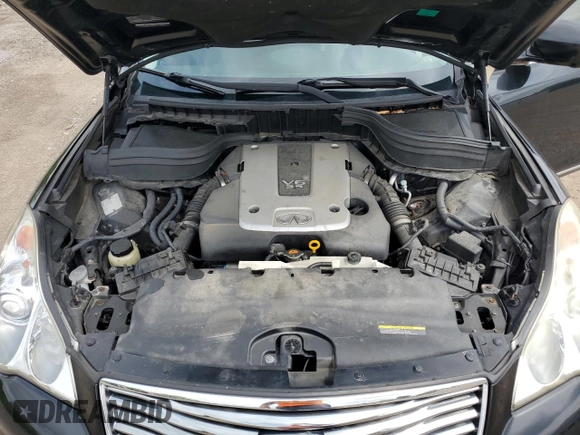 2010 Infiniti EX Journey with VIN JN1AJ0HR3AM755015, listed as a Copart auction lot 60928545 with 127,405 mi miles and Salvage title. Bid and sale history available at DreamBid. Image 12.