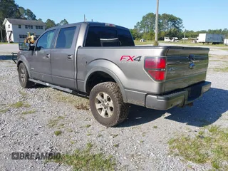 2014 Ford F-150 XL with VIN 1FTFW1ET9EFB66765, listed as a IAAI auction lot 41992543 with Not Provided miles. Bid and sale history available at carsss.com. Image 3.