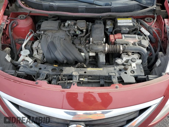 2017 Nissan Versa SV z VIN 3N1CN7AP4HK459610, wystawiony jako Copart lot #43832095 z przebiegiem 77 980 mil mil oraz Szkoda całkowita • Salvage title. Historia ofert i sprzedaży dostępna na DreamBid. Obrazek 11.
