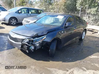 2017 Kia Optima LX with VIN 5XXGT4L34HG129887, listed as a IAAI auction lot 41653680 with 123,350 mi miles. Bid and sale history available at carsss.com. Image 18.