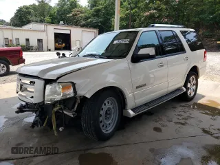 2007 Ford Expedition Limited z VIN 1FMFU195X7LA53411, wystawiony jako Copart lot #59294545 z przebiegiem 239 943 mil mil oraz Szkoda całkowita • Salvage title. Historia ofert i sprzedaży dostępna na DreamBid. Obrazek 1.