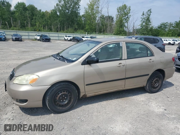 2007 Toyota Corolla CE with VIN 2T1BR32E57C756772, listed as a Copart auction lot 64701975 with 124,145 mi miles and Clean title. Bid and sale history available at DreamBid. Image 1.