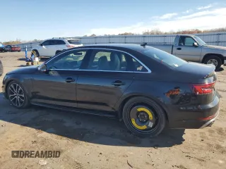 2019 Audi S4 Premium Plus with VIN WAUB4AF45KA115863, listed as a Copart auction lot 80114384 with 61,969 mi miles and Salvage Title. Bid and sale history available at carsss.com. Image 2.