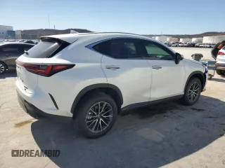 2025 Lexus NX with VIN 2T2GKCEZ8SC049176, listed as a Copart auction lot 48203265 with 314 mi miles and Salvage Title. Bid and sale history available at carsss.com. Image 3.