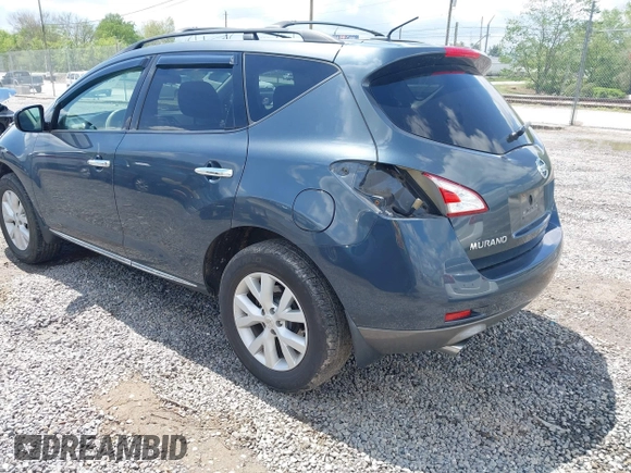 2012 Nissan Murano SV with VIN JN8AZ1MW5CW208914, listed as a IAAI auction lot 42107691 with 143,881 mi miles and . Bid and sale history available at carsss.com. Image 3.
