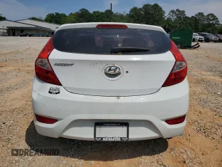 2017 Hyundai Accent SE with VIN KMHCT5AE8HU334420, listed as a Copart auction lot 52504065 with 116,906 mi miles and Non Repairable. Bid and sale history available at DreamBid. Image 6.