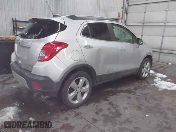 2015 Buick Encore Convenience with VIN KL4CJFSB5FB229552, listed as a IAAI auction lot 41536656 with 55,101 mi miles. Bid and sale history available at carsss.com. Image 4.