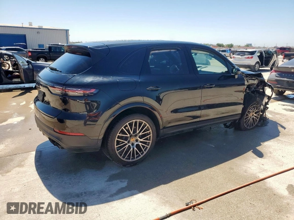 2023 Porsche Cayenne with VIN WP1AA2AY1PDA02570, listed as a Copart auction lot 57474635 with 31,407 mi miles and Salvage title. Bid and sale history available at DreamBid. Image 3.