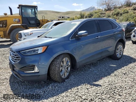2019 Ford Edge Titanium z VIN 2FMPK4K91KBB81098, wystawiony jako Copart lot #53604115 z przebiegiem 70 179 mil mil oraz Szkoda całkowita • Salvage title. Historia ofert i sprzedaży dostępna na DreamBid. Obrazek 1.
