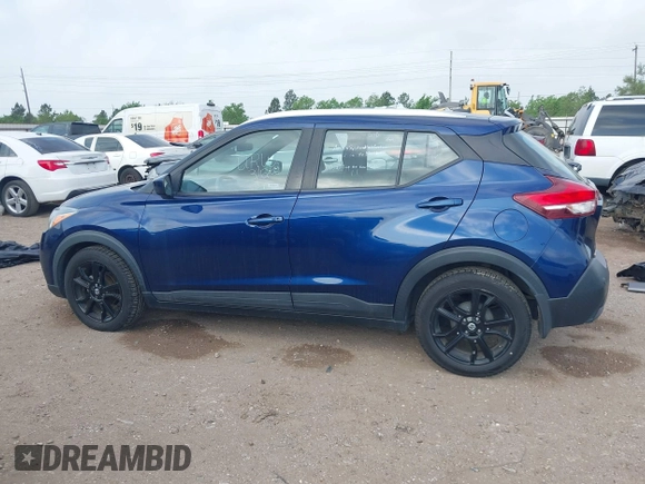 2020 Nissan Kicks SV with VIN 3N1CP5CV8LL568438, listed as a IAAI auction lot 41961744 with 59,872 mi miles. Bid and sale history available at carsss.com. Image 15.
