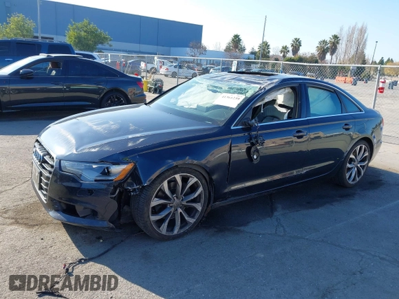 2014 Audi A6 2.0T Premium Plus with VIN WAUDFAFC1EN135678, listed as a IAAI auction lot 41361239 with 71,154 mi miles. Bid and sale history available at carsss.com. Image 17.