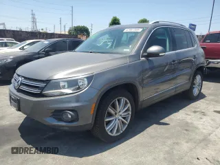 2015 Volkswagen Tiguan SE with VIN WVGAV7AX6FW506427, listed as a Copart auction lot 62987305 with 110,314 mi miles and Salvage title. Bid and sale history available at DreamBid. Image 1.