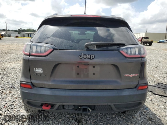 2022 Jeep Cherokee Trailhawk with VIN 1C4PJMBX1ND510760, listed as a Copart auction lot 51996585 with 17,748 mi miles and Salvage title. Bid and sale history available at DreamBid. Image 6.