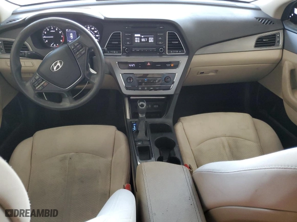 2017 Hyundai Sonata 2.4L with VIN 5NPE24AF2HH515705, listed as a Copart auction lot 48693285 with 178,391 mi miles and Salvage Title. Bid and sale history available at carsss.com. Image 8.