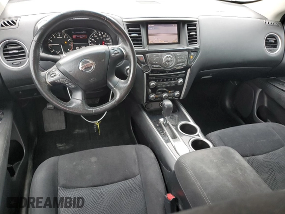 2015 Nissan Pathfinder SV with VIN 5N1AR2MN7FC689601, listed as a Copart auction lot 52215845 with 117,809 mi miles and Salvage Title. Bid and sale history available at carsss.com. Image 8.