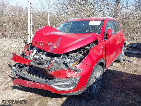 2015 Kia Sportage LX with VIN KNDPBCAC0F7740506, listed as a IAAI auction lot 41807081 with 104,428 mi miles. Bid and sale history available at carsss.com. Image 17.