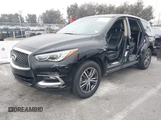 2019 Infiniti QX60 LUXE with VIN 5N1DL0MN7KC500202, listed as a IAAI auction lot 41229623 with 103,626 mi miles. Bid and sale history available at carsss.com. Image 21.