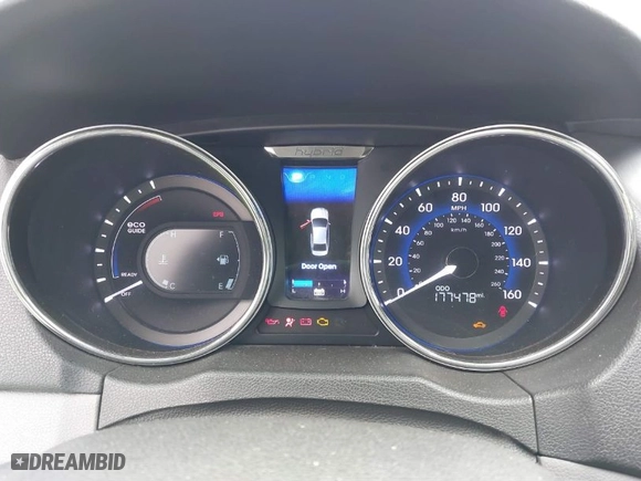 2012 Hyundai Sonata Hybrid with VIN KMHEC4A48CA047194, listed as a IAAI auction lot 41762584 with 177,478 mi miles. Bid and sale history available at carsss.com. Image 7.