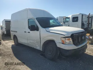 2020 Nissan NV Cargo SV with VIN 1N6BF0LY4LN804931, listed as a Copart auction lot 44829975 with 215,221 mi miles and Salvage title. Bid and sale history available at DreamBid. Image 4.
