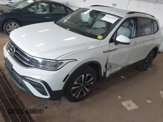 2023 Volkswagen Tiguan S with VIN 3VVRB7AX9PM036722, listed as a IAAI auction lot 41963395 with 48,168 mi miles and . Bid and sale history available at DreamBid. Image 17.