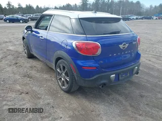 2014 MINI Paceman S with VIN WMWSS7C51EWN72179, listed as a IAAI auction lot 41823211 with 117,151 mi miles and . Bid and sale history available at DreamBid. Image 3.