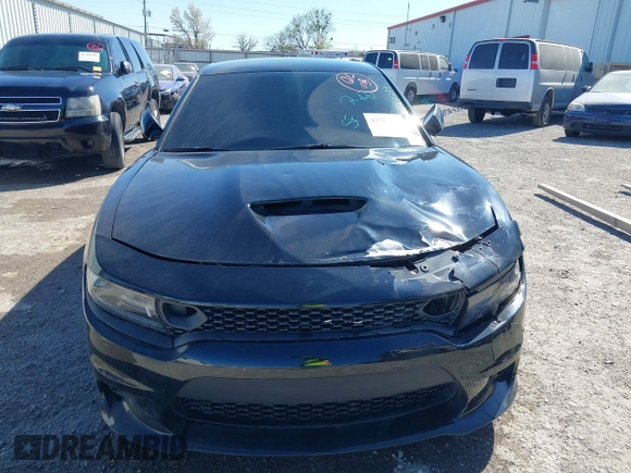 2020 Dodge Charger Scat Pack z VIN 2C3CDXGJ5LH162266, wystawiony jako IAAI lot #41763759 z przebiegiem 83 366 mil mil oraz . Historia ofert i sprzedaży dostępna na DreamBid. Obrazek 12.