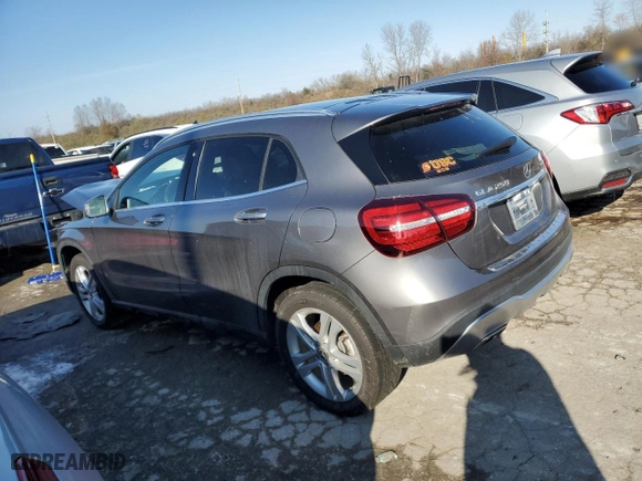 2020 Mercedes-Benz GLA with VIN WDCTG4GBXLJ681185, listed as a Copart auction lot 81911424 with 0 mi miles and Salvage Title. Bid and sale history available at carsss.com. Image 2.