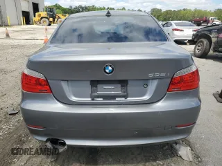 2008 BMW 5 Series 535i with VIN WBANW13598CZ78604, listed as a Copart auction lot 52450455 with 109,024 mi miles and Clean Title. Bid and sale history available at carsss.com. Image 6.