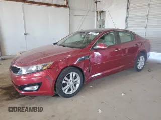 2012 Kia Optima EX with VIN 5XXGN4A77CG053039, listed as a Copart auction lot 48676705 with 114,501 mi miles and Salvage Title. Bid and sale history available at DreamBid. Image 1.